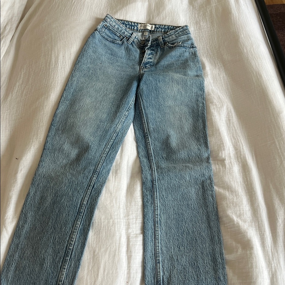 Classic straight leg jeans